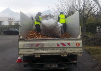 Chantier Espaces verts